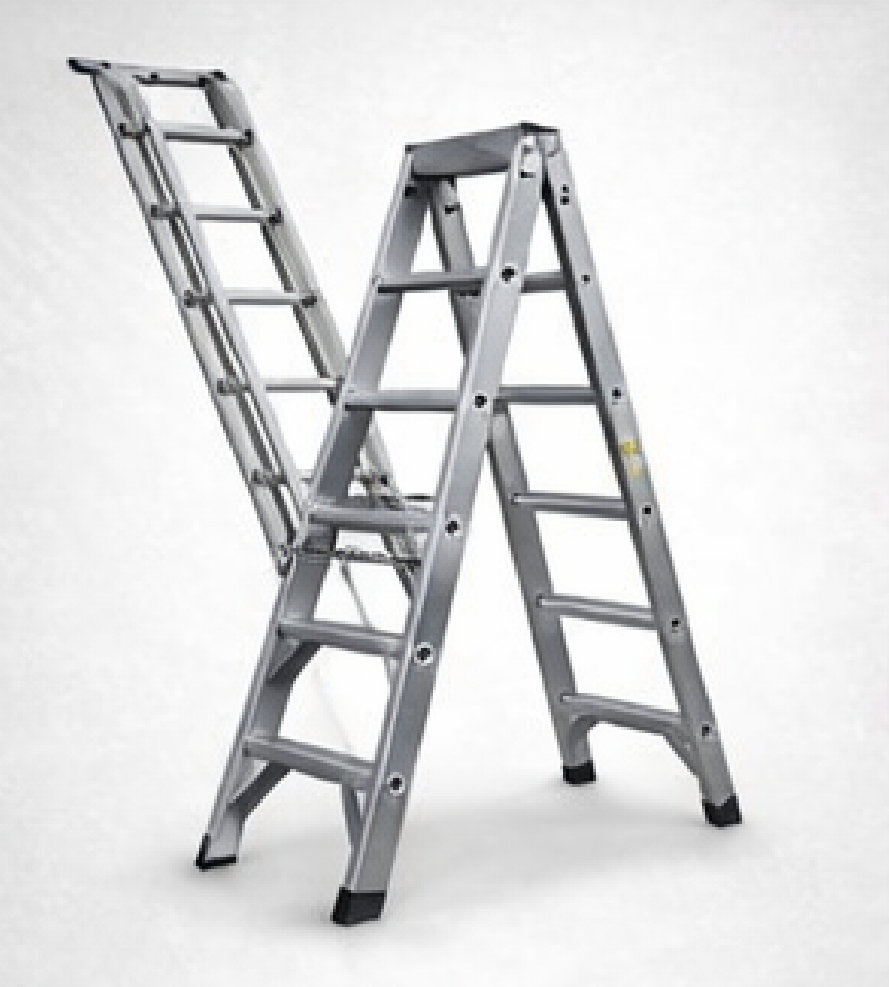 Dual Purpose Aluminum Ladder