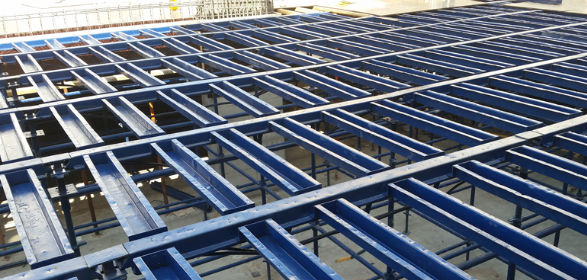 Decking Infill Beam System